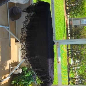 Vintage Sun Tropez lace skirt, size M